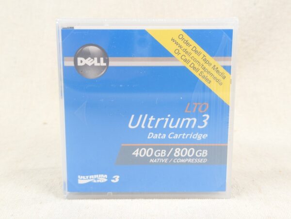 Dell LTO-3 Ultrium Data Cartridge 400GB/800GB Backup Tape Part 0HC591 Rev A01