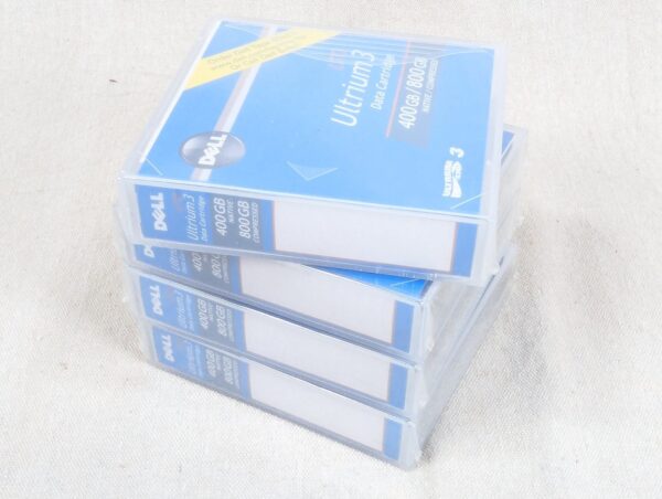 Dell LTO-3 Ultrium Data Cartridge 400GB/800GB Backup Tape Part 0HC591 Rev A01