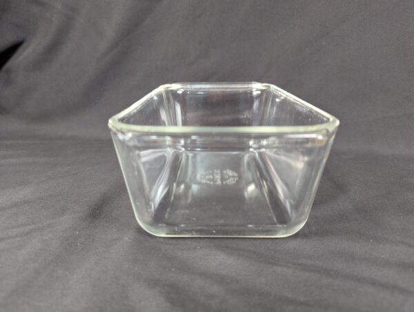 Vintage Pyrex Clear Glass Loaf Pan Model 215-B 9 x 5 x 3 Inch Ovenware Bakeware