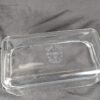 Vintage Pyrex Clear Glass Loaf Pan Model 215-B 9 x 5 x 3 Inch Ovenware Bakeware