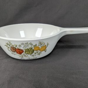 Vintage 1970s CorningWare P-81-B Sauce Pan La Sauge Sage Pattern  No Lid