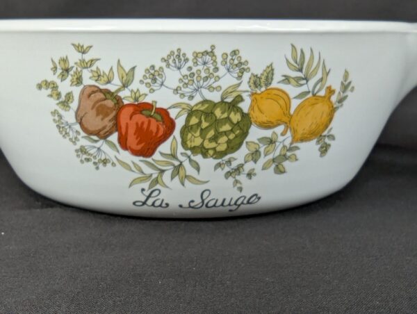 Vintage 1970s CorningWare P-81-B Sauce Pan La Sauge Sage Pattern  No Lid