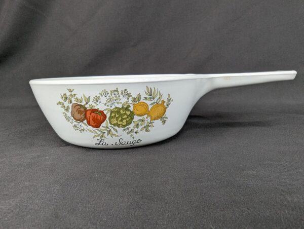 Vintage 1970s CorningWare P-81-B Sauce Pan La Sauge Sage Pattern  No Lid