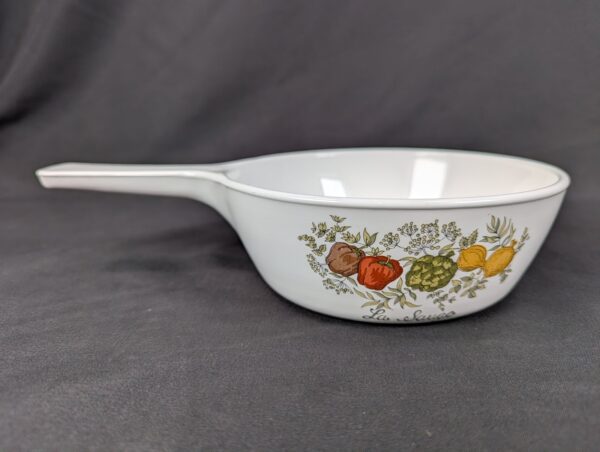 Vintage 1970s CorningWare P-81-B Sauce Pan La Sauge Sage Pattern  No Lid