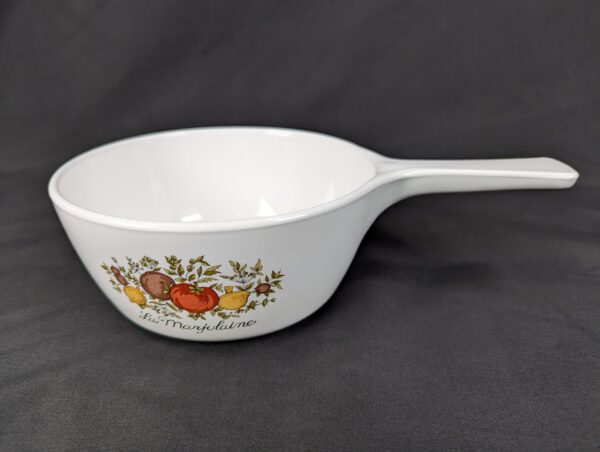 CorningWare 1.5-Pint Sauce Pan La Marjolaine Pattern Model P-82-B No Lid