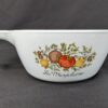 CorningWare 1.5-Pint Sauce Pan La Marjolaine Pattern Model P-82-B No Lid