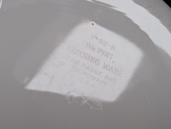 CorningWare 1.5-Pint Sauce Pan La Marjolaine Pattern Model P-82-B No Lid