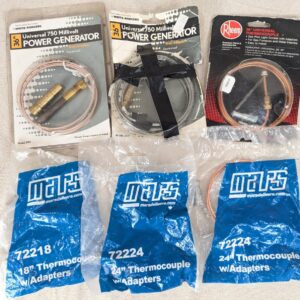 Lot of 6 HVAC Pilot Safety Components White-Rodgers 3101 Rheem 848059 Mars 72218
