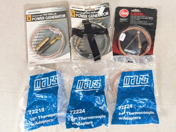 Lot of 6 HVAC Pilot Safety Components White-Rodgers 3101 Rheem 848059 Mars 72218