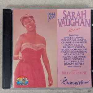 Sarah Vaughan Sassy Promo Sound AG 1996 Music CD