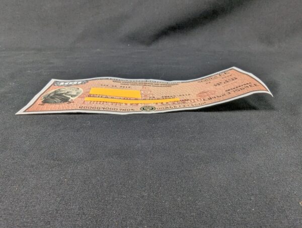 US Savings Bond Series EE 0 Face Value Issued 2008 Collectible Good Condition