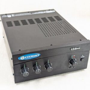 Crown 135MA Mixer Amplifier Commercial Audio Tested Good Dual Voltage 100-240V