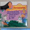 1995 Walt Disney Pocahontas Masterpiece Collection Store Display Sign Promo 9x9