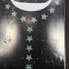RARE Skateboard Deck Black Gray Graphic Design NO ID Unused Condition 32x8 SK8
