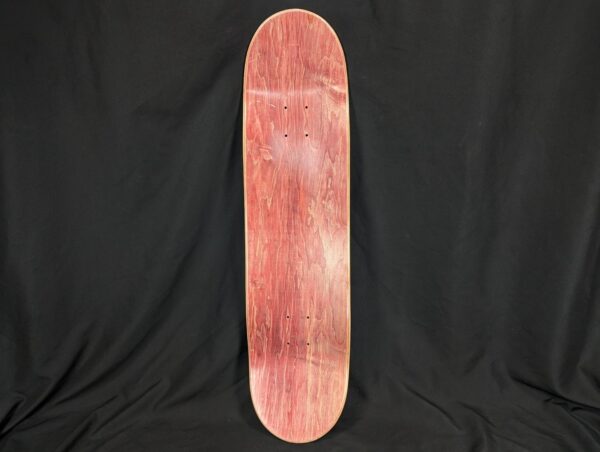 RARE Skateboard Deck Black Gray Graphic Design NO ID Unused Condition 32x8 SK8