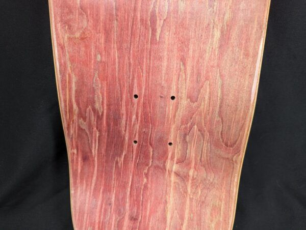 RARE Skateboard Deck Black Gray Graphic Design NO ID Unused Condition 32x8 SK8