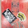 RASSVET PACCBET Skateboard Deck Crossroads Skateshop Stickers Heavy Wear SK8