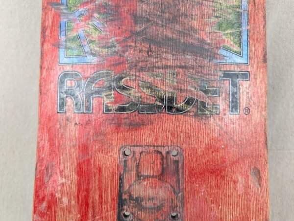 RASSVET PACCBET Skateboard Deck Crossroads Skateshop Stickers Heavy Wear SK8