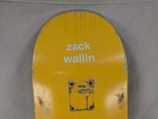 Enjoi Skateboards Zack Wallin Pro Model Deck Keep Skateboarding A Crime SK8