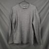 BOSS Hugo Boss Long Sleeve T-Shirt Men's Medium Merino Blend Gray Casual Wear