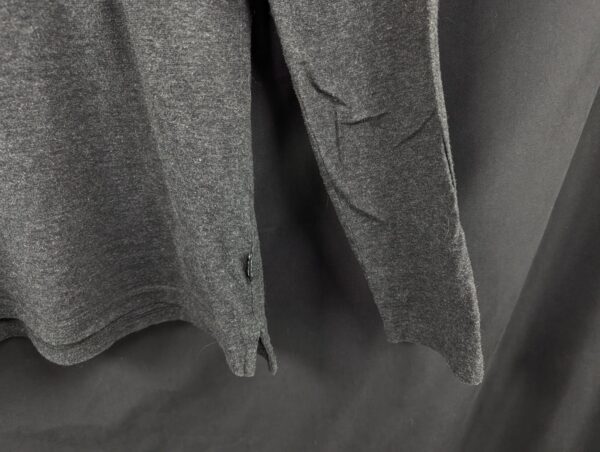 BOSS Hugo Boss Long Sleeve T-Shirt Men's Medium Merino Blend Gray Casual Wear