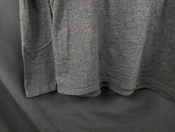 BOSS Hugo Boss Long Sleeve T-Shirt Men's Medium Merino Blend Gray Casual Wear