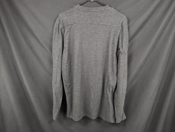 BOSS Hugo Boss Long Sleeve T-Shirt Men's Medium Merino Blend Gray Casual Wear