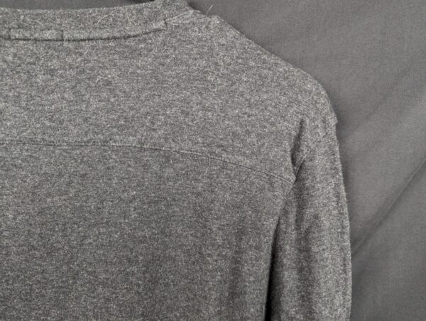 BOSS Hugo Boss Long Sleeve T-Shirt Men's Medium Merino Blend Gray Casual Wear