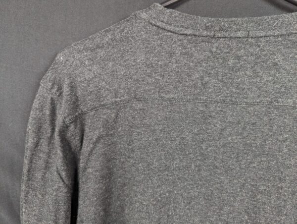 BOSS Hugo Boss Long Sleeve T-Shirt Men's Medium Merino Blend Gray Casual Wear