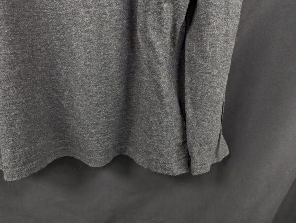 BOSS Hugo Boss Long Sleeve T-Shirt Men's Medium Merino Blend Gray Casual Wear