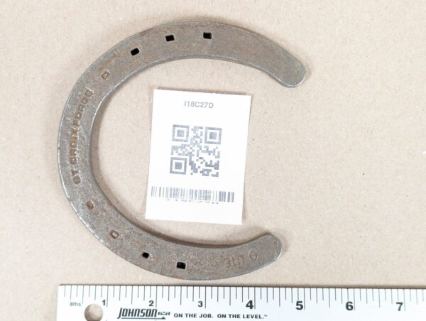 St. Croix Forge 0 Lite Steel Horseshoe Authentic Farrier Equipment Display Craft