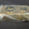 The Franklin Mint Spirit of the Old West Gold-Tone Lighter and Display Stand Set