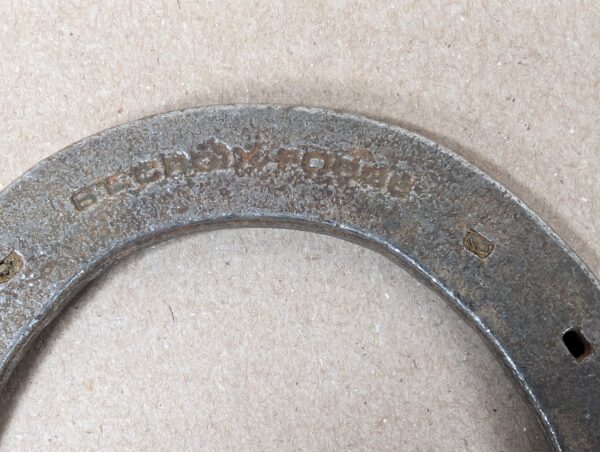 St. Croix Forge O-Lite Horseshoe Steel Farrier Supply Rustic Decor 9x6x1 Inch