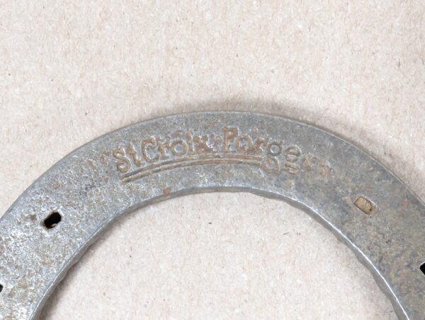 St. Croix Forge Lite Horseshoe Size 0 Professional Grade Steel Farrier Equipment