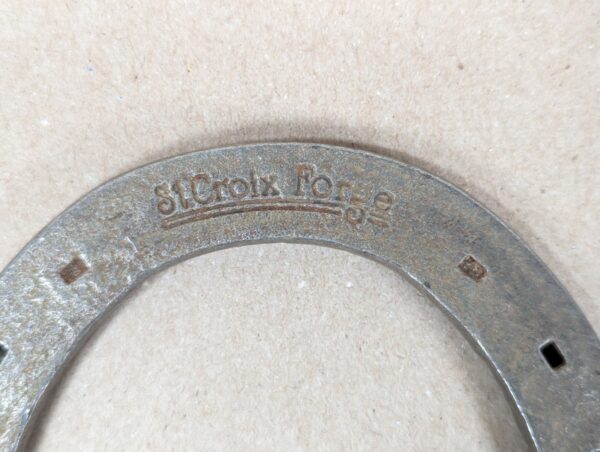 St. Croix Forge Lite Steel Horseshoe Size 0 Equestrian Farrier Supply Hardware
