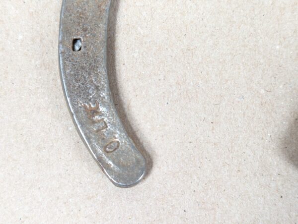 St. Croix Forge 0 Lite Steel Horseshoe Farrier Equipment Metallic Grey Size 0
