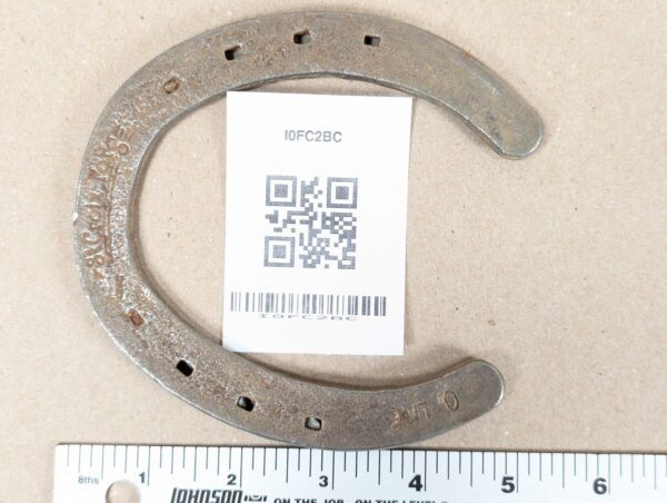 St. Croix Forge 0 Lite Steel Horseshoe Farrier Equipment Metallic Grey Size 0