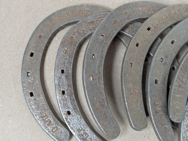 Pick a Shoe St. Croix Forge Steel Horseshoes Sizes 0 LITE 1 LITE 00 Light Sharpe