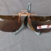10-4517.jpg Vintage 1998 Crown Clip-On Sunglasses with Polaroid Lenses Accessory Eyewear