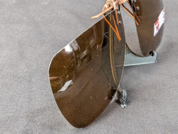 10-4518.jpg Vintage 1998 Crown Clip-On Sunglasses with Polaroid Lenses Accessory Eyewear