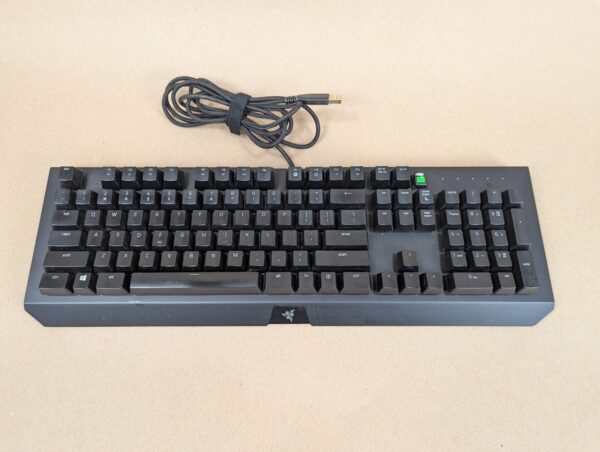 Razer BlackWidow X Chroma Mechanical Gaming Keyboard Model RZ03-0176 RGB Ligh...