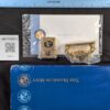 The Franklin Mint Spirit of the Old West Gold-Tone Lighter and Display Stand Set