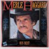 Merle Haggard His Best Vinyl LP 1985 MCA-5573 Country Music Album Record Jacket