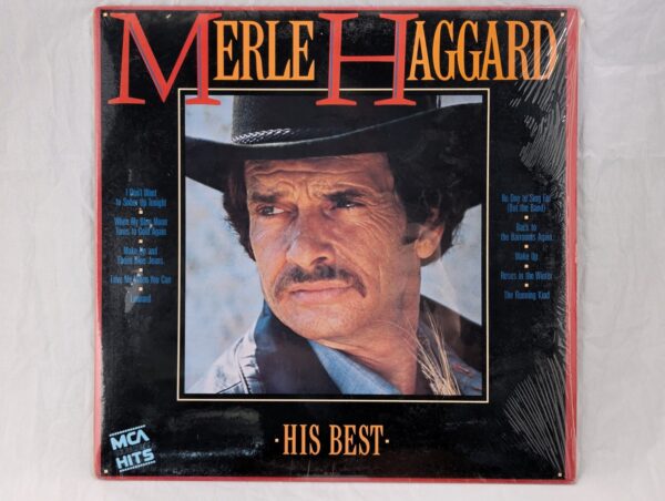 Merle Haggard His Best Vinyl LP 1985 MCA-5573 Country Music Album Record Jacket