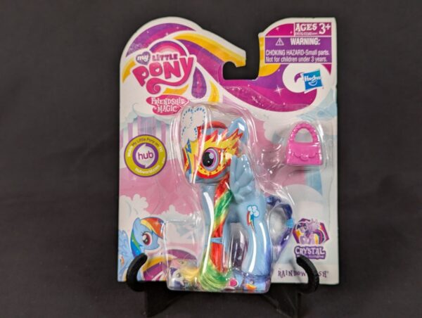 Hasbro My Little Pony Friendship is Magic Rainbow Dash Crystal Princess 2012 New