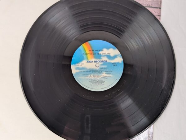 Reba McEntire Whoever's In New England Vinyl LP 1986 Country Music Record Album