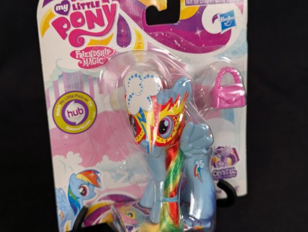Hasbro My Little Pony Friendship is Magic Rainbow Dash Crystal Princess 2012 New