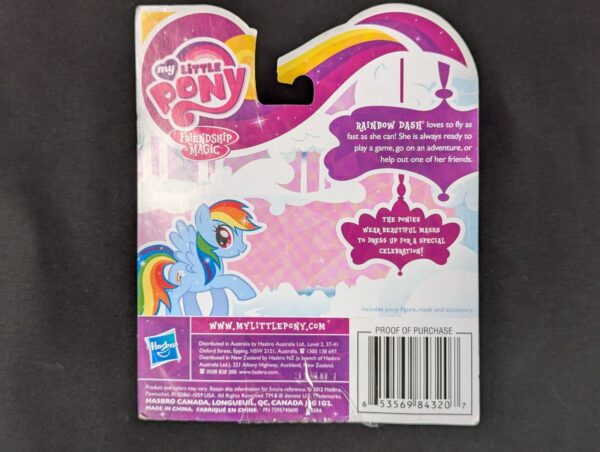 Hasbro My Little Pony Friendship is Magic Rainbow Dash Crystal Princess 2012 New