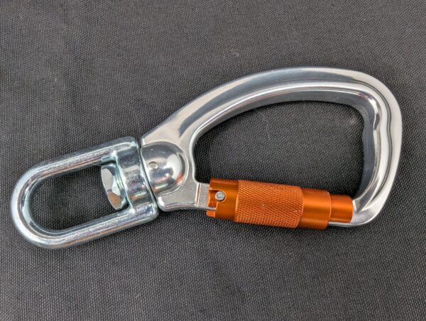 Fusion Liberty 8021TK Swivel Carabiner Outdoor Climbing Hardware Metal Hardware