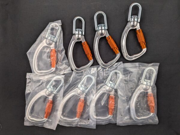 Fusion Liberty 8021TK Swivel Carabiner Outdoor Climbing Hardware Metal Hardware